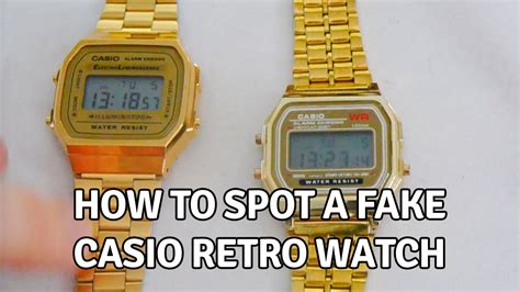 how to spot a fake casio watch|casio watch authenticity check.